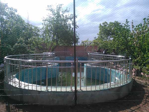 نرده های دور استخری 5