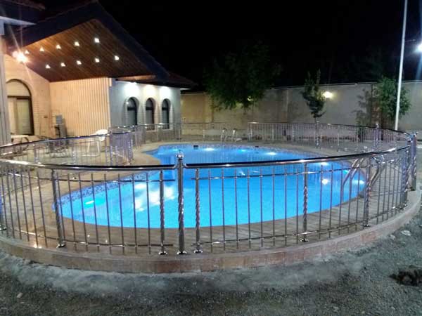 نرده های دور استخری 6
